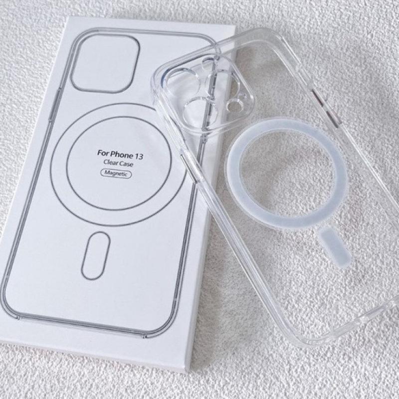 CLEAR MAGNETIC CASE 14 PROMAX ( MAGSAFE)