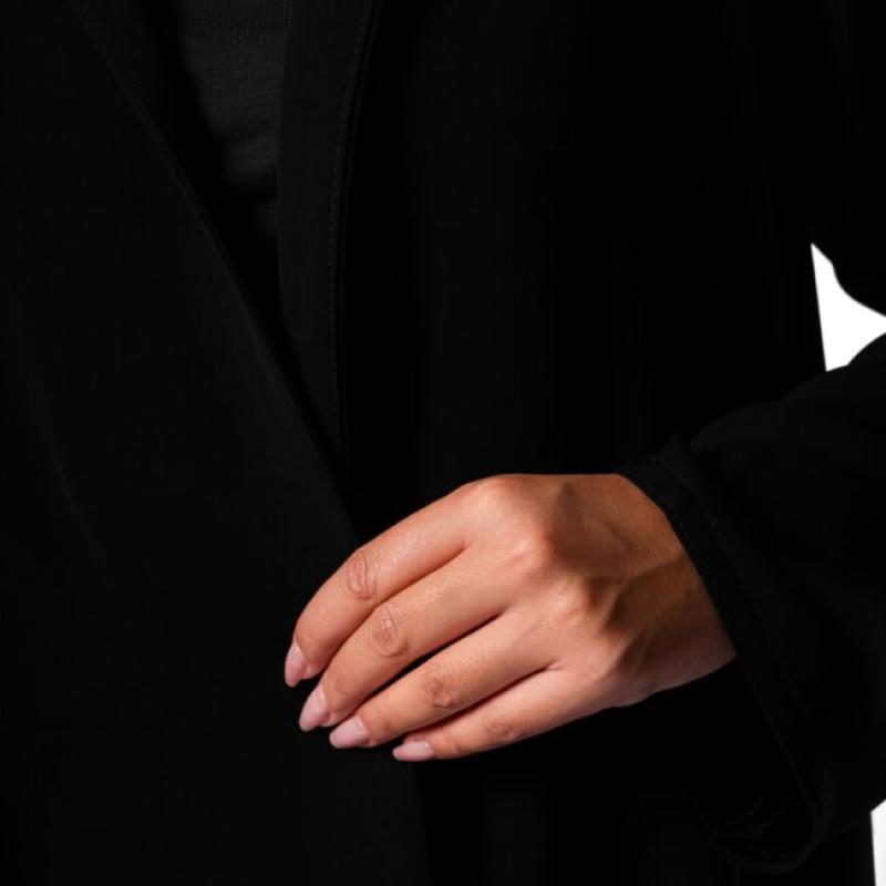 Open Abaya- Plain Abaya