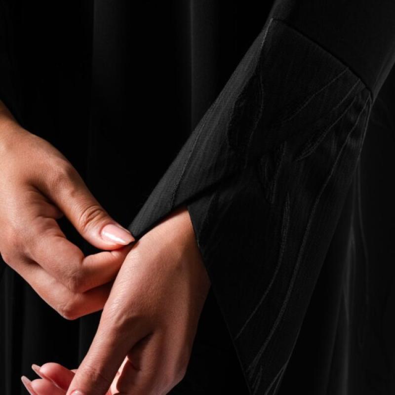 Open Abaya- Plain Abaya