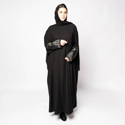 Abaya, Handwork Khalada black and white