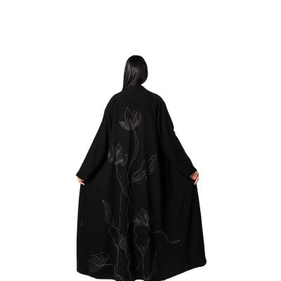 Blazer Embroidery Black cuba fabric