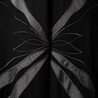 Blazer, Embroidery Cuba fabric with applique